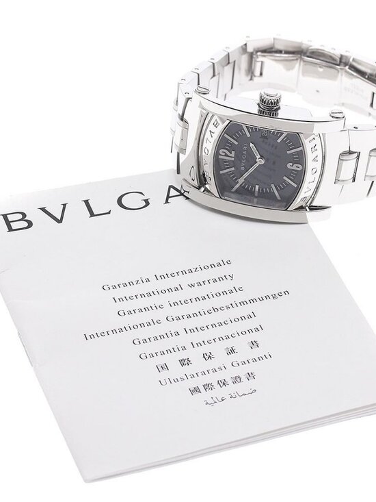 BVLGARI Assioma AA39S Date Blue gray Dial Quartz Boy\'s Watch_943311 main image 10